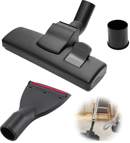 ZenithPeak Staubsaugerdüse von 32-35 mm Universal, Staubsauger Bürste für Miele Bodendüse Mit der Flachdüse Staubsaugerbürste Staubsauger Ersatzteile Adapter Kärcher, Miele, AEG, Siemens, Bosch, etc