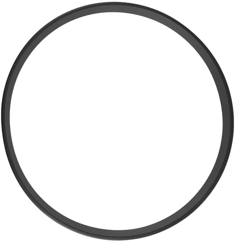 Ciieeo Wanduhr-Ersatzrahmen Aus Metall Quarzuhr-Metallrand Für Innenräume Schlanker Dekorativer Uhrenrahmen Mit Glänzendem Finish Einfache Installation 12.13 Zoll