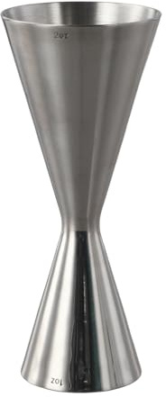 Jigger da cocktail in acciaio inox, misura giapponese, adatto per cucina e casa, realizzato in alta qualità (30/60 ml)