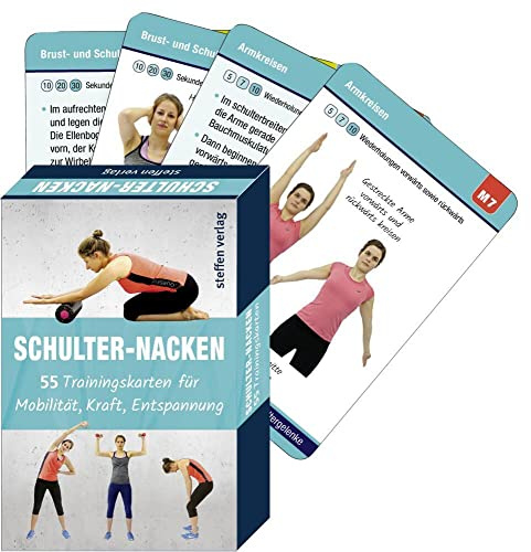 Schulter-Nacken: 55 Trainingskarten für Mobilität, Kraft, Entspannung - 4. Auflage 2025 - (Trainingsreihe von Ronald Thomschke)