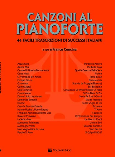 Canzoni al pianoforte (Vol. 1)