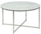 Marque Amazon - Movian Ronde Table basse, 80 x 80 x 35 cm, Blanc