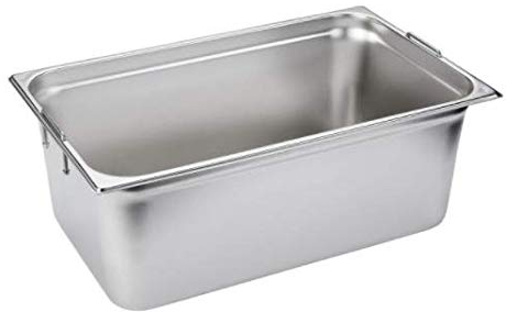 RO - Linea Blanca ® - Cubetas Gastronorm 1/1 (325x530 mm) - 2016311 - Acero Inoxidable, Con asa, No Perforada, 200 mm 28 L