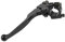 Palanca de Embrague Motocicleta, Maneta de Embrague, Maneta de Embrague Moto,Moto Manetas Universal 7/8 Pulgadas Freno Plegable Percha Maneta Brake Master Cylinder Reservoir Levers para 50cc 125cc ATV