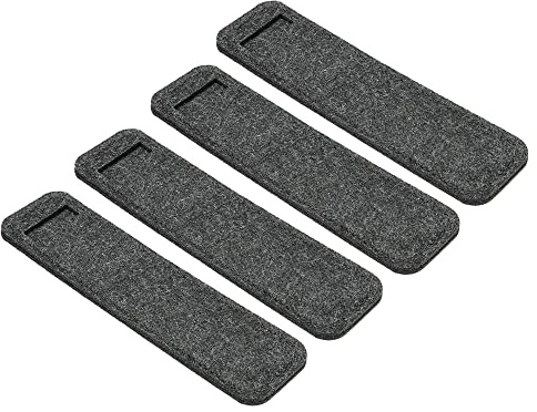 PATIKIL Filzstift Etui 12Pack Stifteetui Kugelschreiber-Etui Dunkel Grau | Filz Bleistift Tasche Mini Schutzhülle Etui Halter
