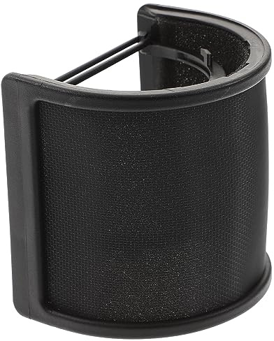 Vaguelly Pop Filter for Mic Microphone Windscreen Cover Adjustable Metal Microphone Pop Filter for Mic Recording Studio Use