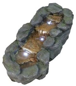 Aqua Creations Small Slate River Water Courses Mains Power Water Feature With Care Kit