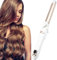 Aibeau Auto Rotating Hair Curler, 28mm Barrel Hair Curling Iron Wand with LCD Display, Adjustable Heat, 1H Auto Off, Ideal for Waves & Curls, Gift for Women, White