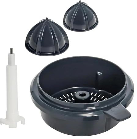 FHAJKTJB Saftextraktionstrennung Zitruspresse, kompatibel mit Thermomix TM6 TM5, Orangensaft-Universal-Physikpresse