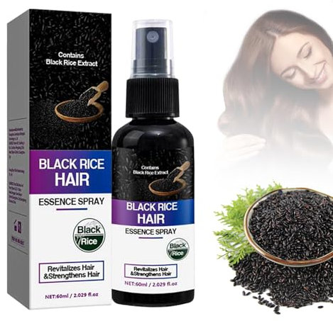 Siero per la Crescita dei Capelli, Spray per la Crescita dei Capelli, Acqua di Riso per la Crescita dei Capelli per Capelli più Lunghi, più Forti, più Sani, più Pieni e Phasz, 60 ml