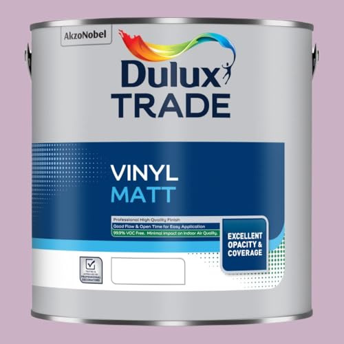 DULUX TRADE VINYL MATT LILAC ROSE 2.5L