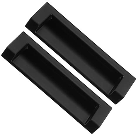 ANDRESLAD 2stücke Einbau Türgriff Für Schiebetüren Pull Für Schrank Kleiderschrank Und Möbel Platzsparendes Design Ergonomisch Und Installieren