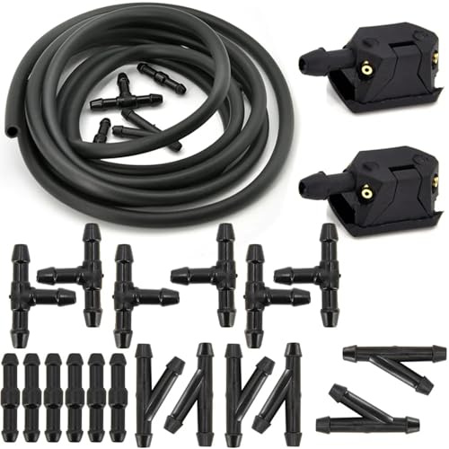 FVGOKMNA Pompe Lavavetri Compatibile con Citroen per Jumper per Relay Universale Lavavetri Spruzzatore Tergicristallo Pompa Lavavetri per Auto(25Pcs)