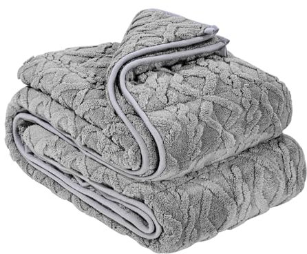 VEVOR Weighted Blanket, 20 lbs, 60 x 80 in Queen Size, Sherpa Fleece Heavy Blanket with Glass Beads, Soft Warm Cozy Fluffy Touch, for 200-250 lbs Adults, Anxiety Stress Relief, Improve Sleep, Grey