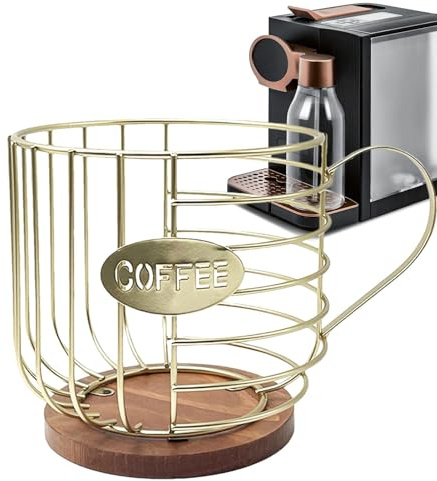 Contenitore per Crema Di Caffè - Contenitore per Tazze Robusto, Grande Capacità per Cialde Di Caffè | Da per Librerie, Caffetteria, Luoghi Commerciali E Uso Domestico
