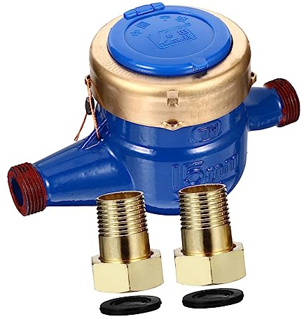 Lurrose Compteur Eau Compteur Eau Numérique Pour Usage Quotidien Pour Maison Et Jardin