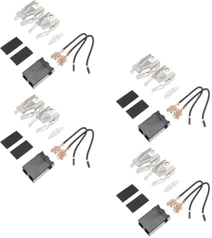 IWOWHERO 4 Ensembles Kit Connecteurs pour Brûleur de Cuisinière Électrique de Rechange Durables et Faciles à Installer pour Four et Plaque de Cuisson