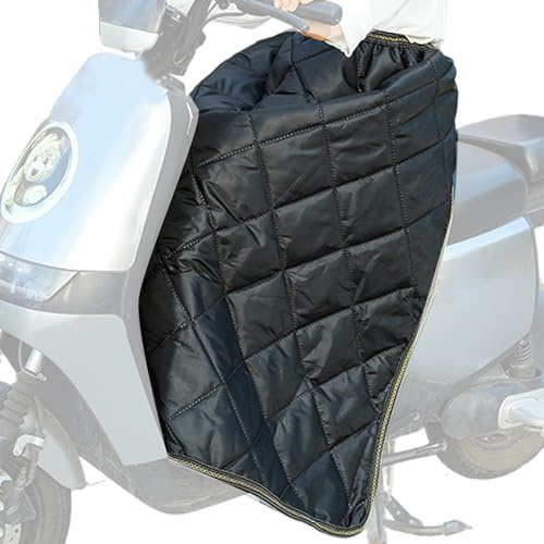 Scooter Leg Cover Waterproof, Scooter Leg Apron Warm Legs Protector, Windproof Legs Blanket Rain Cover for Motorbike