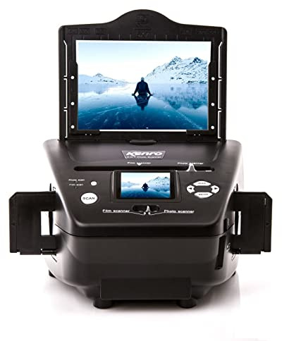 Kenro All-in-One High-Resolution Film Scanner with 2.4 Inch LCD Screen for Saving 35mm Film Negatives 135mm Slides and Photos Slides to Digital Files with Windows 10 - KNSC302