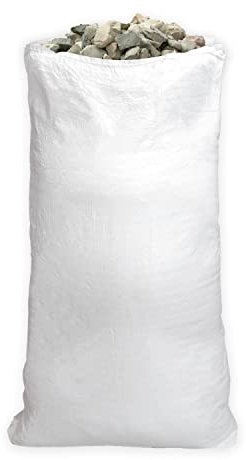 x10 Sacos de rafia 50x80cm. Saco de recogida, para jardín y para escombros, saco de construcción.