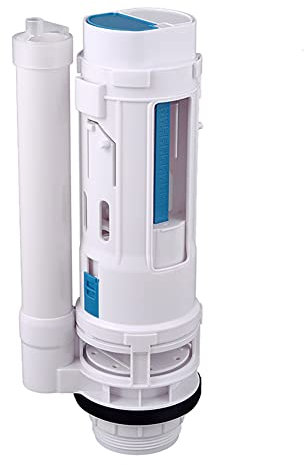 CENPEK Vannes de chasse d'eau de rechange pour toilettes - Blanc - 25 cm de hauteur