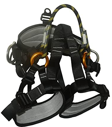 HeeJo Climbing, Treestand, Tree Working, Safety Safe Seat Belt for Outdoor Tree Climbing, Large Size