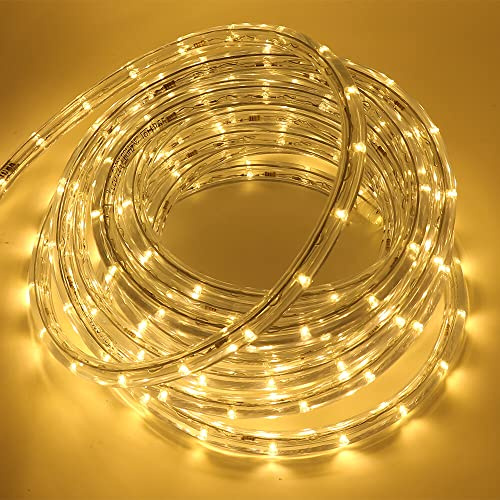 Wisada LED Lichtschlauch 5M, 36 LEDs/m, Wasserdicht, für Terrasse, Wohnzimmer, Weihnachten, Partydeko