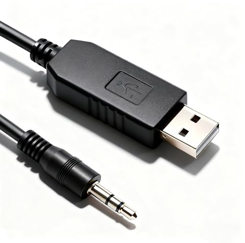 USB 940-0299A Konsolenkabel mit FT232-Chip, USB auf AJ 2,5 mm, 940-0299 serielles Adapterkabel für APC USV AP9630 AP9631 AP9635, 1,8 m