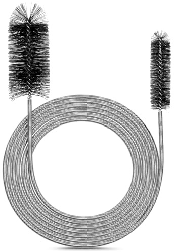 Zocipro Flexible Feeding Tube Cleaning Brush, Multifunction Drain Brush | Long Pipe Cleaner Brush for Shower Drain Refrigerator Aquarium Drain Hole