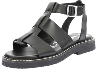Kickers Lila, Sandales Femme, Noir, 39