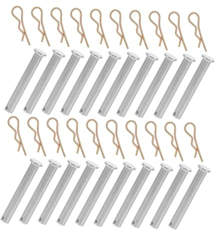 Operitacx 20sets Perno Bloccaggio Per Impalcature in Clip Per Perno Aggancio Ricambio Facile Installazione e Smontaggio Connessione e Stabile