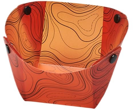 Huvqianu Ciotola pieghevole, stoviglie da viaggio, utensili da cucina all'aperto, design in silicone leggero, funzione salvaspazio, eccellente per campeggio, escursionismo, picnic e riunioni di