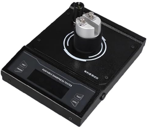 Blade Sharpness Tester for Knife Wear Resistance and Sharpness Detection, 360° Free Adsorption, 1g-3000g Range with 1g/0.1g Resolution, Ideal for Various Knives