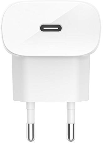 Belkin Boost Charge USB-C-Ladegerät, 18 W (Schnellladegerät für iPhone, iPad und Pixel oder andere Geräte, etwa von Samsung oder Huawei)