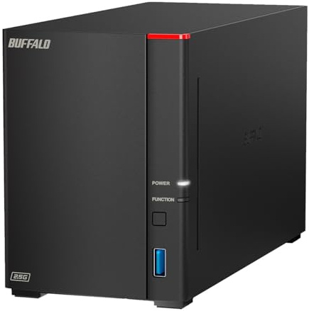 BUFFALO LinkStation Soho 720 - NAS Profesional de Oficina de 2 bahías de 16 TB (2 x 8 TB) con Discos Duros incluidos