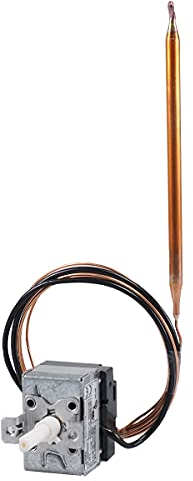 Temperaturregler mit Umschaltkontakt, 20 bis 90 °C, Fernleitung 2000mm, 7%