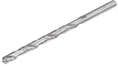 sourcing map Brocas helicoidales de 14 mm, vástago recto de acero de alta velocidad, broca extra larga de 250 mm de longitud para madera, plástico y aluminio