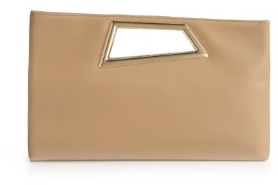 Coucoland Clutch-Geldbörse für Damen – Abendtaschen, PU-Leder, Glitzer, modische Geldbörse, Handtasche für Hochzeit, Party, Alltag, Taupe