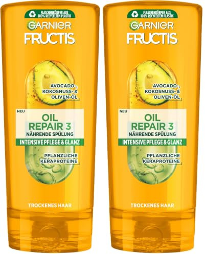 Garnier Fructis Spülung Oil Repair, 200 ml (Packung mit 2)