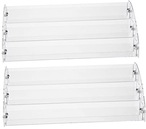 Gogogmee 2pezzi Espositore Multistrato Per Smalti Per Unghie Organizzatore Per Smalti Scaffale Per