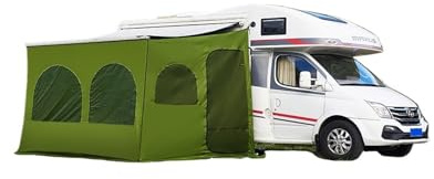 Caravan awning tent, RV awning screen room, family camper privacy van sunshade(3m awning)