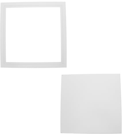 Sosoport Panneau d'Accès en Alliage d'Aluminium 275 X 275 CM pour Cloisons Sèches Trappe d'Accès Amovible pour Plomberie et Climatisation Revêtement Mural Ventilé Installation Facile