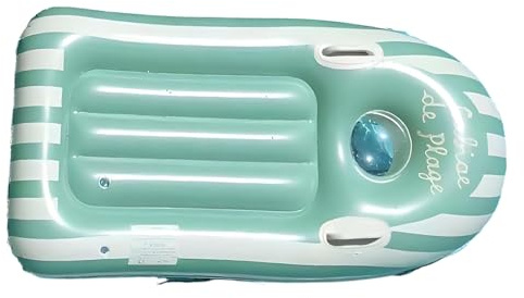 Aufblasbarer Rider – Tragbares Bodyboard mit Griffen (weiche Oberfläche) | Anfänger-Surfbrett für Kinder, Schwimmbecken zum Schwimmen und Spielen, -Surfbrett für sommerliche Wasserunterhalt
