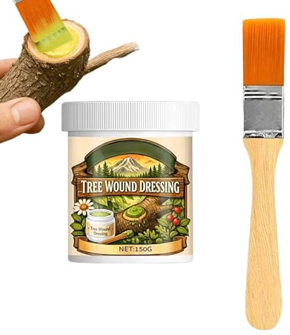 Wundheilmittel für Bäume, 150 g schützendes Versiegelungsmittel, reparierender Pflaster für Wunden an Bäumen – für Garten und Veredelung, Sträucher, Baumstümpfe und Rinden