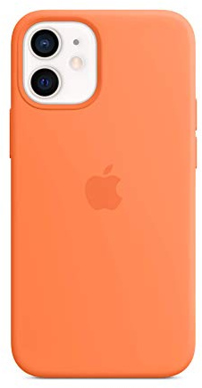 Apple Funda de Silicona con MagSafe (para el iPhone 12 Mini) - Naranja Kumquat