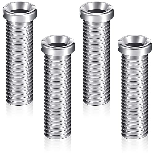 4 Vis de Panier d'Évier 45 mm Vis de Bonde en Acier Inoxydable Accessoires de Fixation Vis de Boulon d'Évier Vis de Bouchon de Crépine de Panier d'Évier pour Cuisine Lavabo