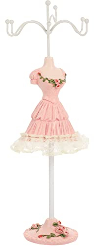 Cabilock Mannequin Schmuckständer Für Halsketten Armbänder Filigran Designed Stauraum Organizer Tisch Display Halter Schützt Vor Kratzern Ordentlich Präsentieren