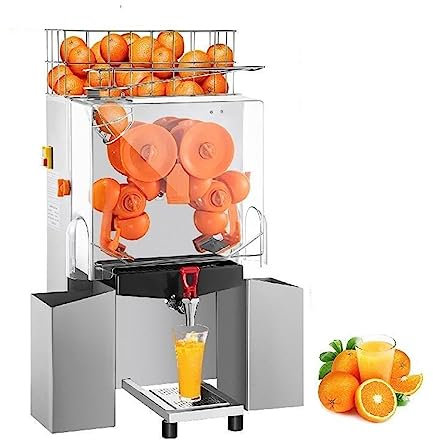 Máquina eléctrica de jugo de naranja, exprimidor portátil de exprimidor eficiente, mezclador de alimentos frescos, exprimidor for el hogar comercial