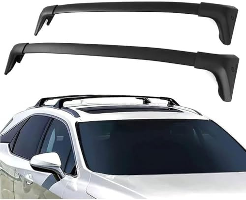 ZHAODG Barre Portapacchi per Auto, per Lexus RX350 RX450H 2016-2021 Barre PORTATUTTO, portabiciclette, Barre trasversali da Tetto,Bagagli Trasporto Rack, Auto Accessori
