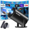 Mini Projector 4K, 1080P Full HD Projector Video Portable Projector Support with WiFi 6 & Bluetooth 5.2, Auto Keystone Adjustment Built-in Apps Smart with 180° Rotation for USB/TV Stick/HDMI